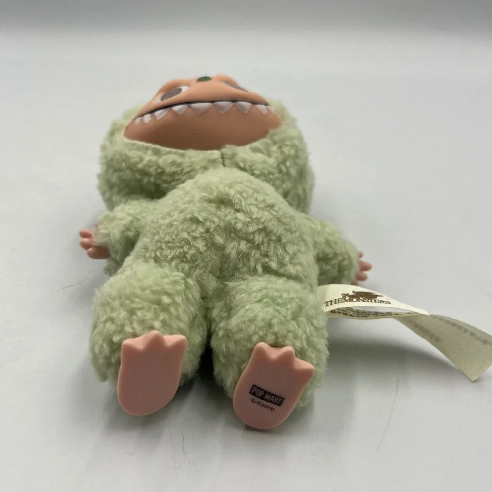 POP MART Style Green Grape The Monsters Exciting Macaron Plush Keychain 6